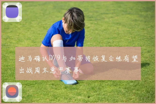 迪马确认DV9与加蒂将恢复合练有望出战周末意甲赛事