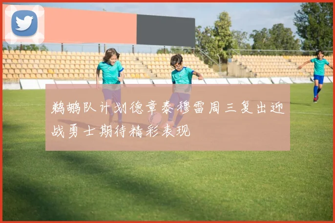 鹈鹕队计划德章泰穆雷周三复出迎战勇士期待精彩表现
